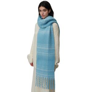 3242 Winter Scarf For Women Cold Weather Blanket Long Thick Warm